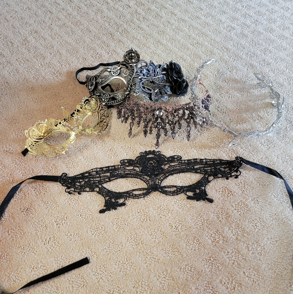 Cosplay Crowns and Masks
